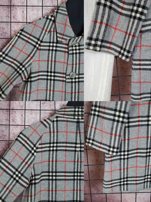Burberry Burberry Women's Grey Wool Reversible Coat Size S / US 4 / IT 40 - 5 Thumbnail