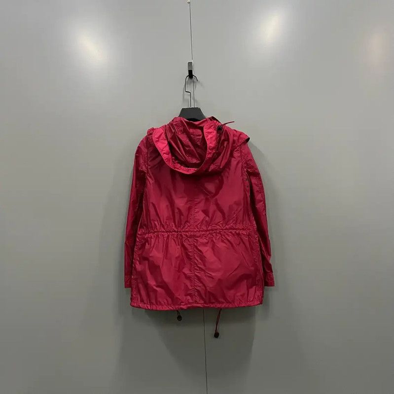 Burberry Burberry Red Cotton Short Trench Coat Size ONE SIZE - 2 Thumbnail