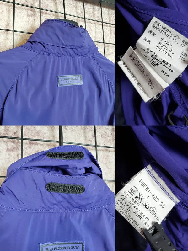 Burberry Burberry Purple Hooded Long Sleeve Cardigan Size S / US 4 / IT 40 - 5 Thumbnail