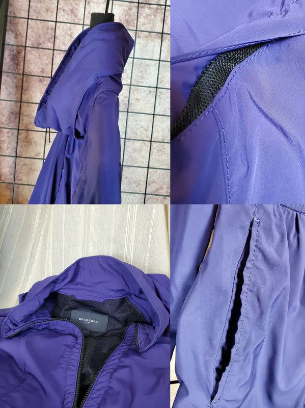 Burberry Burberry Purple Hooded Long Sleeve Cardigan Size S / US 4 / IT 40 - 10 Thumbnail