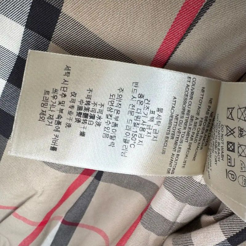 Burberry Burberry Women's Brown Cotton Trench Coat Size S / US 4 / IT 40 - 6 Thumbnail