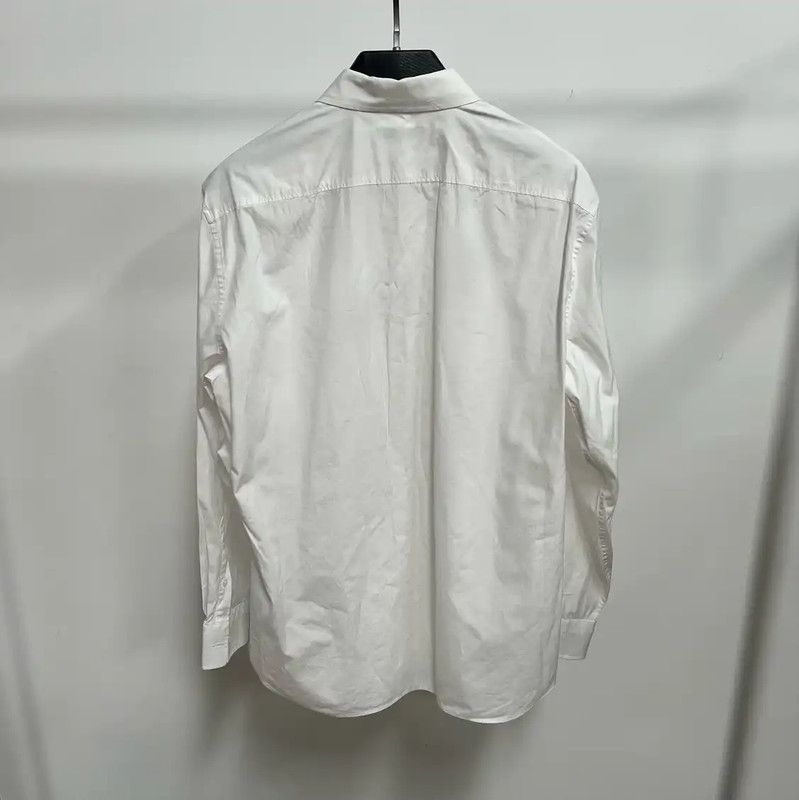 Burberry Burberry Women's White Button-Up Shirt Size M / US 6-8 / IT 42-44 - 2 Thumbnail
