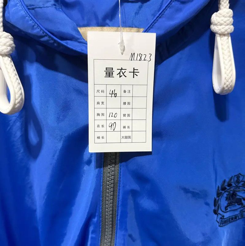 Burberry Burberry Blue Nylon Women's Jacket Size ONE SIZE - 6 Thumbnail
