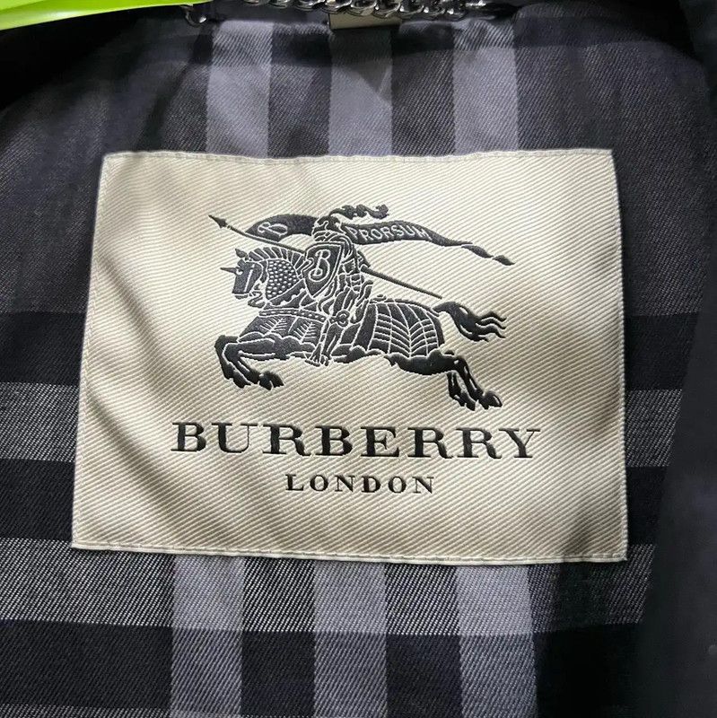 Burberry Burberry Women's Long Black Coat for Spring and Autumn Size ONE SIZE - 4 Thumbnail