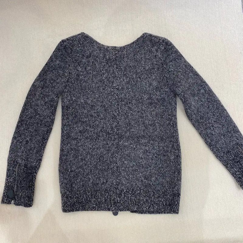 Burberry Burberry Women's Wool Jacket in Deep Gray Size XS / US 0-2 / IT 36-38 - 3 Thumbnail