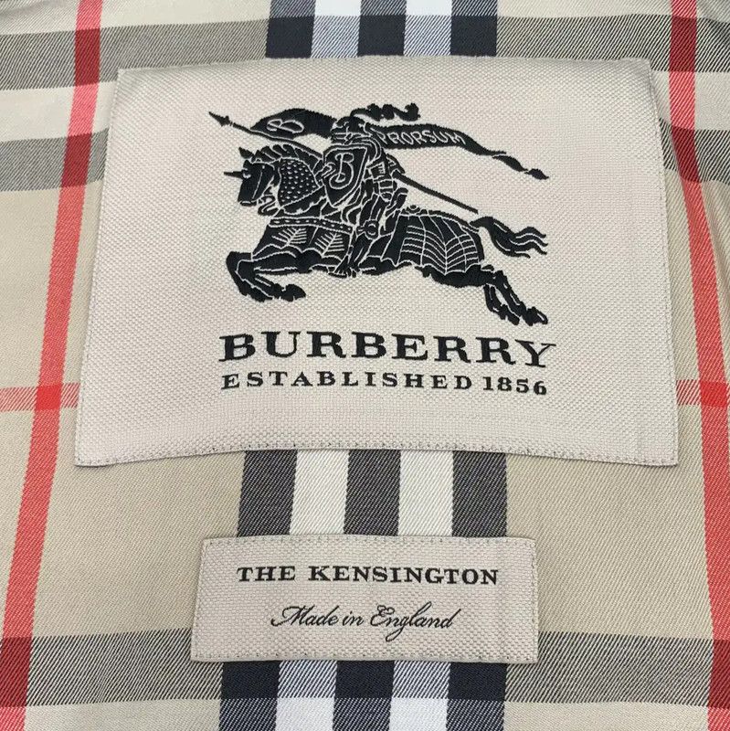 Burberry Burberry Black Cotton Trench Coat for Women Size S / US 4 / IT 40 - 5 Thumbnail