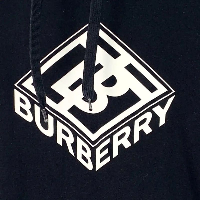 Burberry Burberry Black Cotton Women's Hoodie Size S / US 4 / IT 40 - 4 Thumbnail