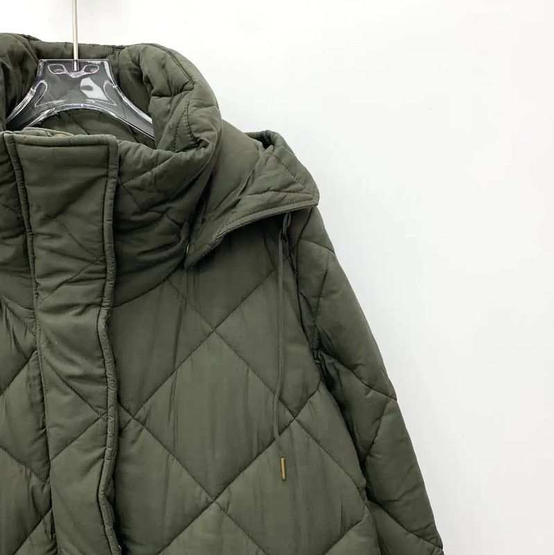 Burberry Burberry Women's Military Green Cotton Puffer Jacket Size S / US 4 / IT 40 - 3 Thumbnail