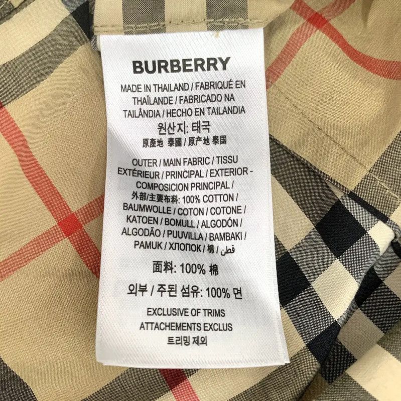 Burberry Burberry Brown Cotton Dress for Women Size M / US 6-8 / IT 42-44 - 7 Thumbnail