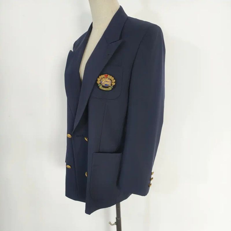 Burberry Burberry Women's Navy Wool Cardigan Size M / US 6-8 / IT 42-44 - 4 Thumbnail