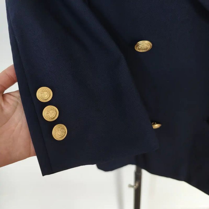 Burberry Burberry Women's Navy Wool Cardigan Size M / US 6-8 / IT 42-44 - 5 Thumbnail