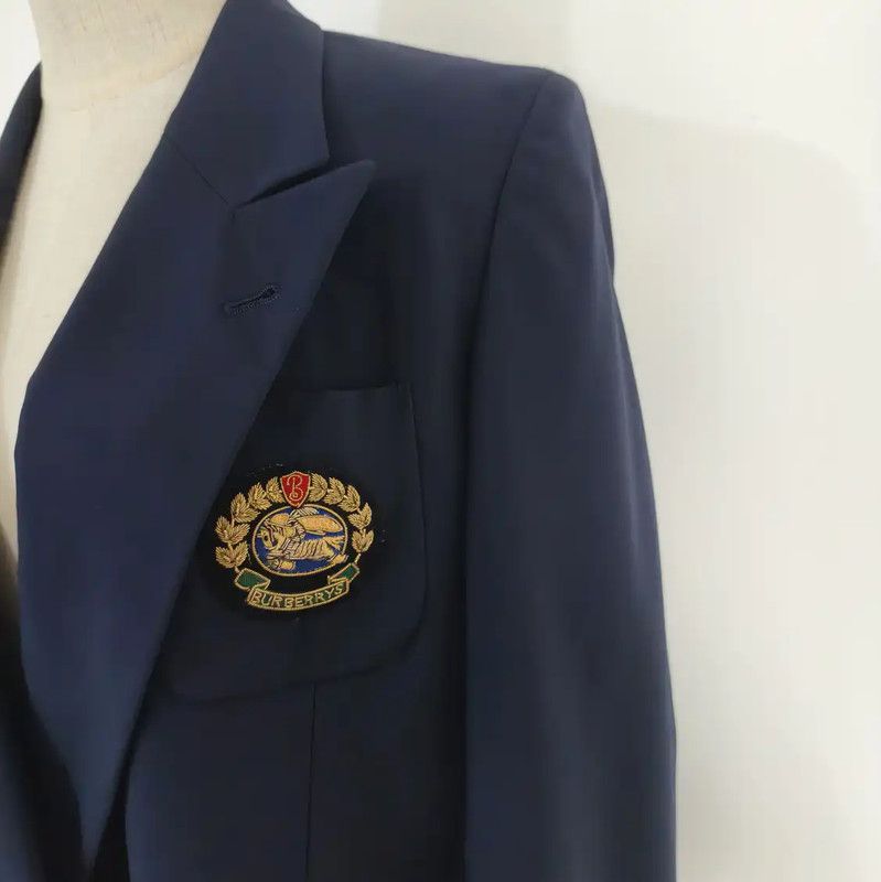 Burberry Burberry Women's Navy Wool Cardigan Size M / US 6-8 / IT 42-44 - 3 Thumbnail