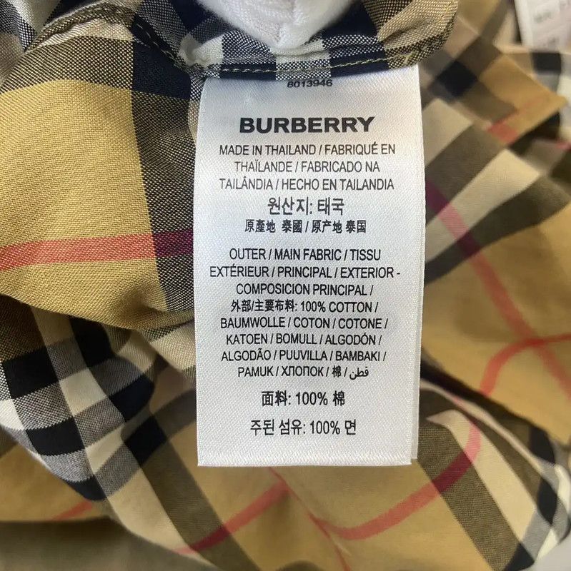Burberry Burberry Brown Cotton Long Sleeve Dress Size M / US 6-8 / IT 42-44 - 8 Thumbnail