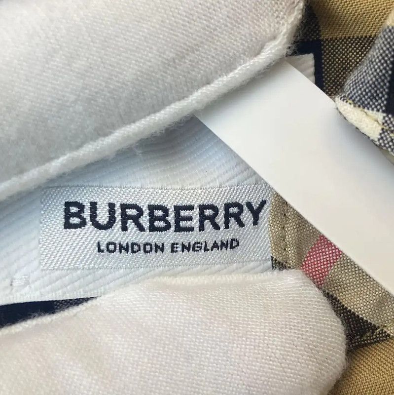 Burberry Burberry Brown Cotton Long Sleeve Dress Size M / US 6-8 / IT 42-44 - 5 Thumbnail