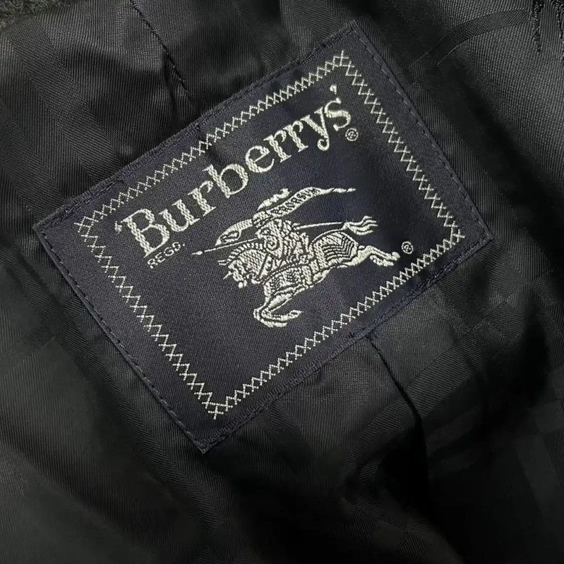 Burberry Burberry Gray Wool Women's Coat Size M / US 6-8 / IT 42-44 - 7 Thumbnail