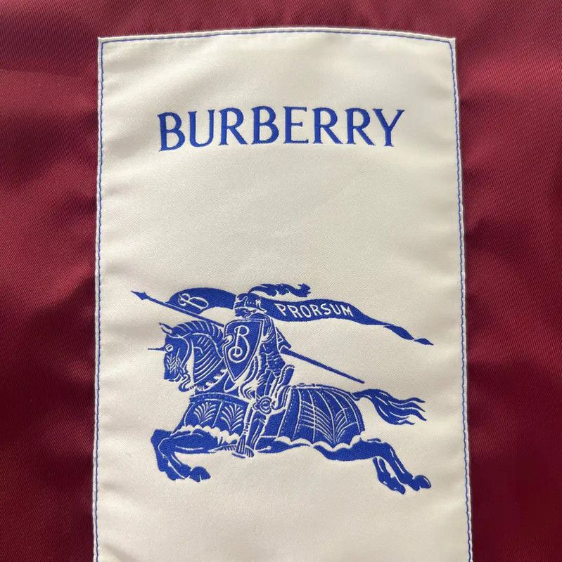 Burberry Burberry Red Wool Women's Jacket Size ONE SIZE - 8 Thumbnail