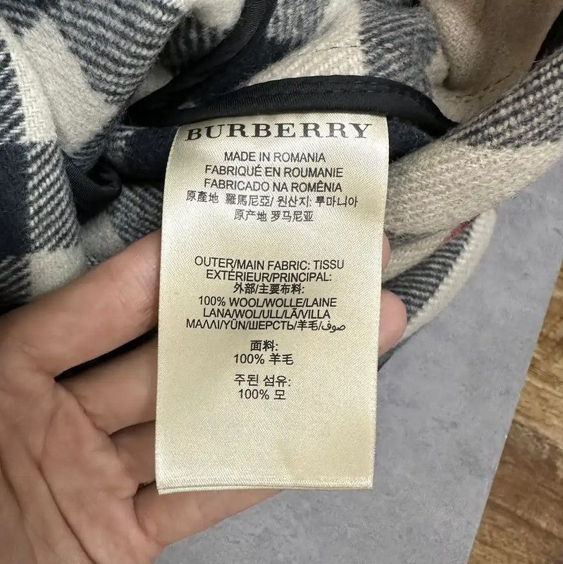 Burberry Burberry Black Wool Women's Coat Size S / US 4 / IT 40 - 5 Thumbnail