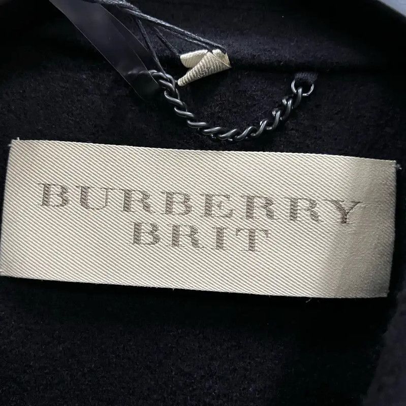 Burberry Burberry Black Cotton Women's Jacket Size S / US 4 / IT 40 - 4 Thumbnail