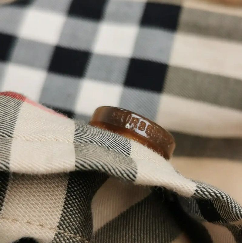 Burberry Burberry Cotton Check Dress in Khaki Size M / US 6-8 / IT 42-44 - 3 Thumbnail