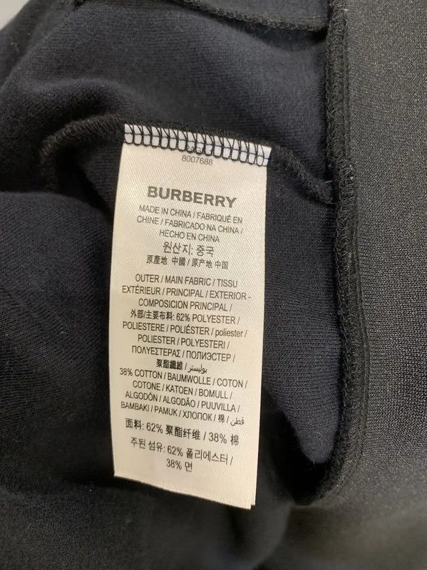 Burberry Burberry Black Cotton Jacket for Women Size S / US 4 / IT 40 - 5 Thumbnail