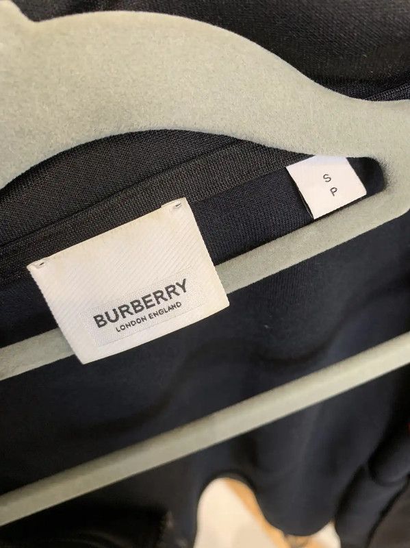 Burberry Burberry Black Cotton Jacket for Women Size S / US 4 / IT 40 - 4 Thumbnail