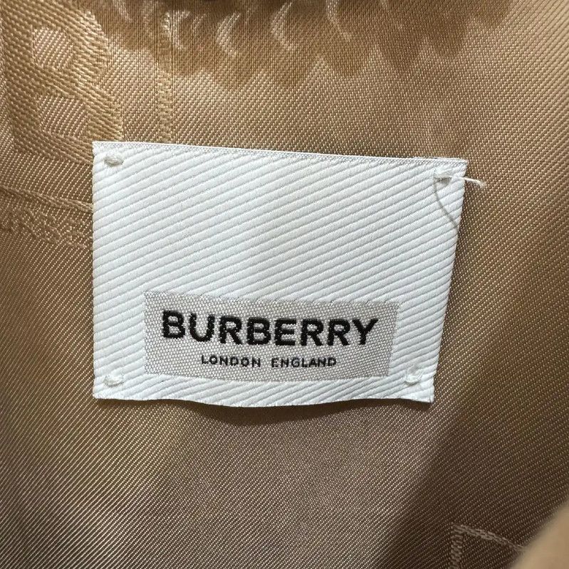 Burberry Burberry Women's Beige Polyester Trench Coat Size M / US 6-8 / IT 42-44 - 3 Thumbnail