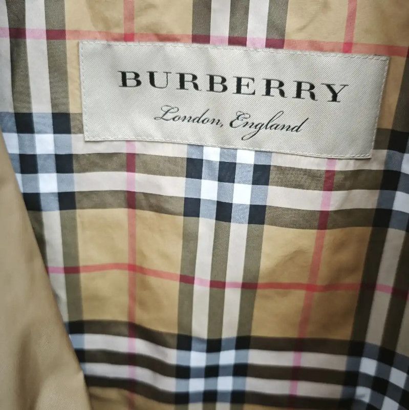 Burberry Burberry Khaki Long Trench Coat for Women Size XS / US 0-2 / IT 36-38 - 3 Thumbnail