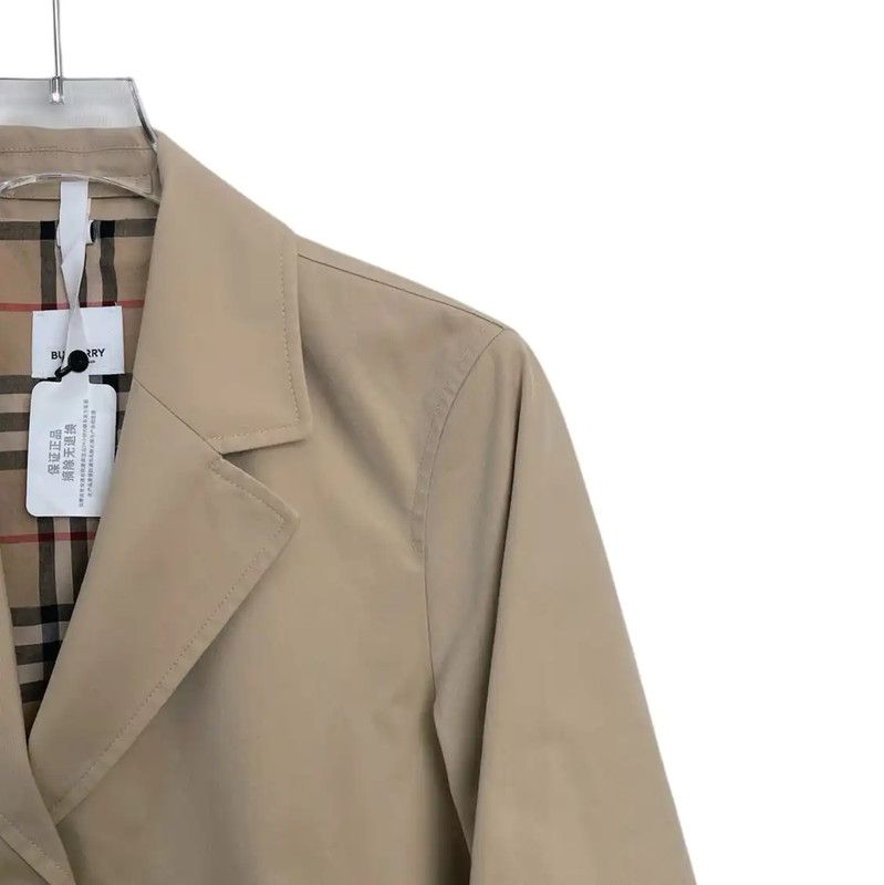 Burberry Burberry Women's Cotton Mid-Length Trench Coat Size M / US 6-8 / IT 42-44 - 3 Thumbnail