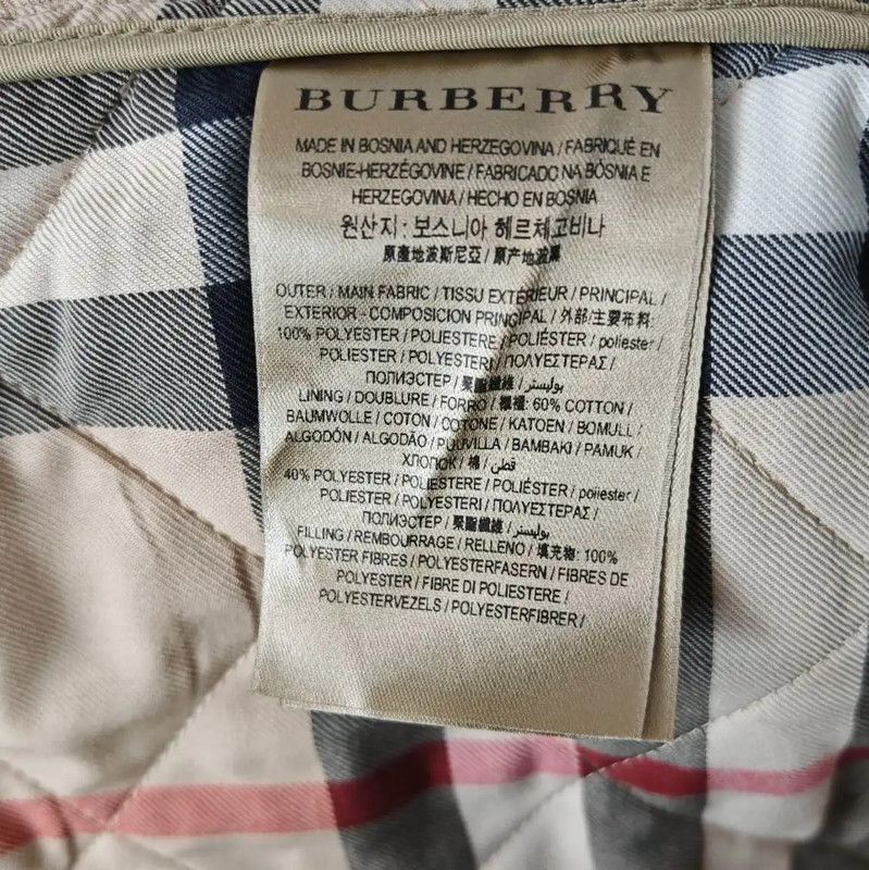Burberry Burberry Khaki Quilted Short Jacket for Women Size M / US 6-8 / IT 42-44 - 6 Thumbnail