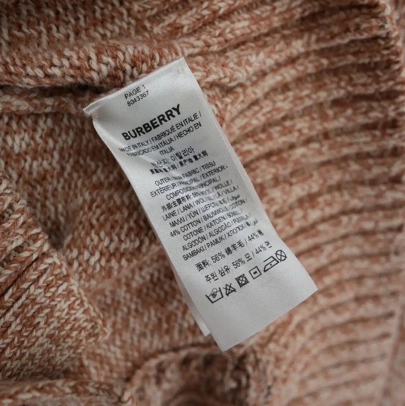 Burberry Burberry Camel Logo Long Sleeve Cardigan Size XS / US 0-2 / IT 36-38 - 5 Thumbnail