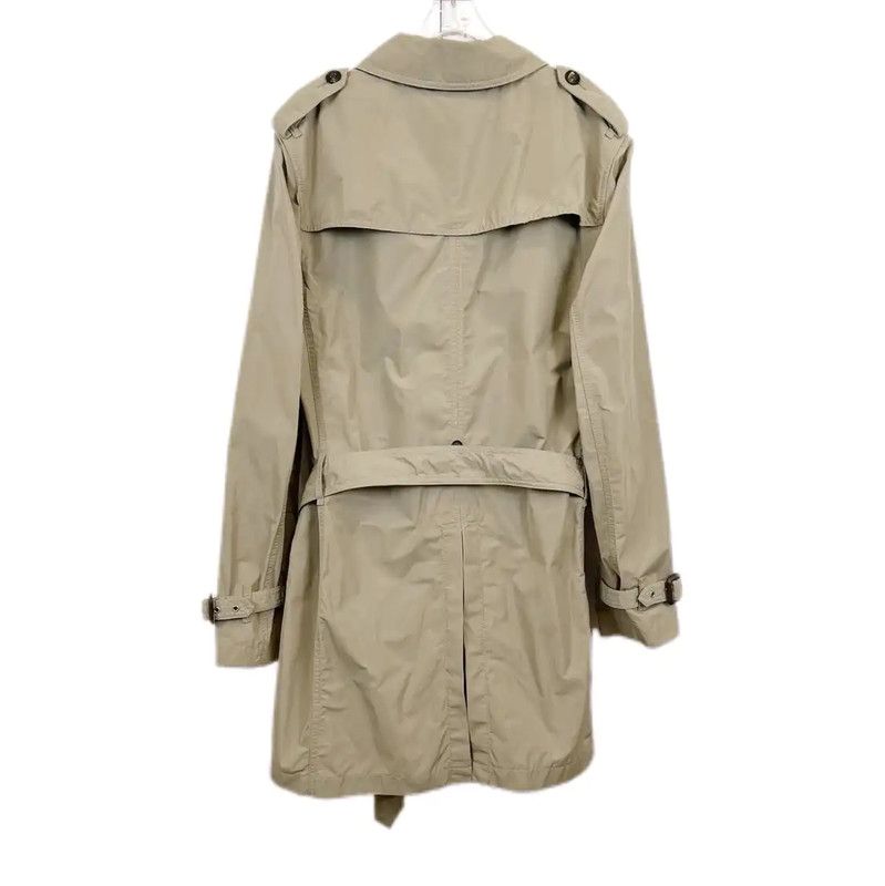 Burberry Burberry Khaki Cotton Trench Coat for Women Size L / US 10 / IT 46 - 2 Thumbnail