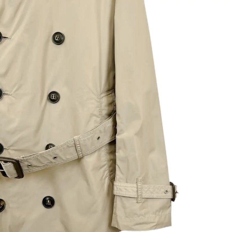 Burberry Burberry Khaki Cotton Trench Coat for Women Size L / US 10 / IT 46 - 3 Thumbnail