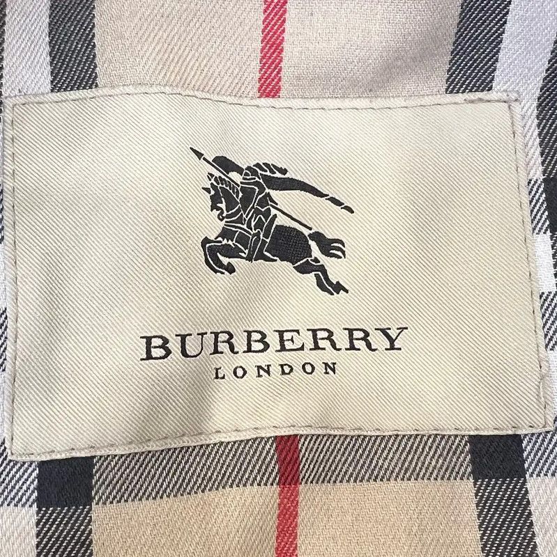 Burberry Burberry Black Cotton Mid-Length Trench Coat Size S / US 4 / IT 40 - 5 Thumbnail
