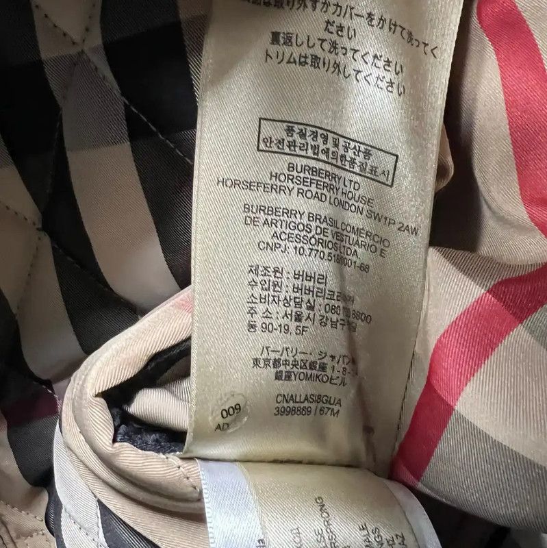Burberry Burberry XS Navy Cotton Women's Coat Size XS / US 0-2 / IT 36-38 - 5 Thumbnail