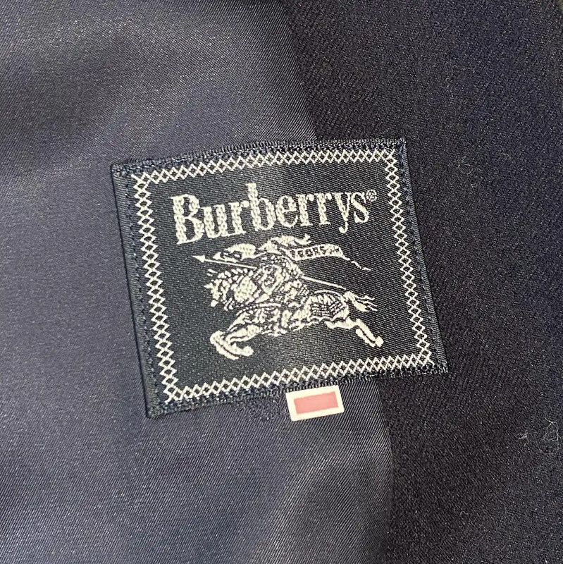 Burberry Burberry Women's Navy Wool Jacket for Spring and Autumn Size M / US 6-8 / IT 42-44 - 3 Thumbnail