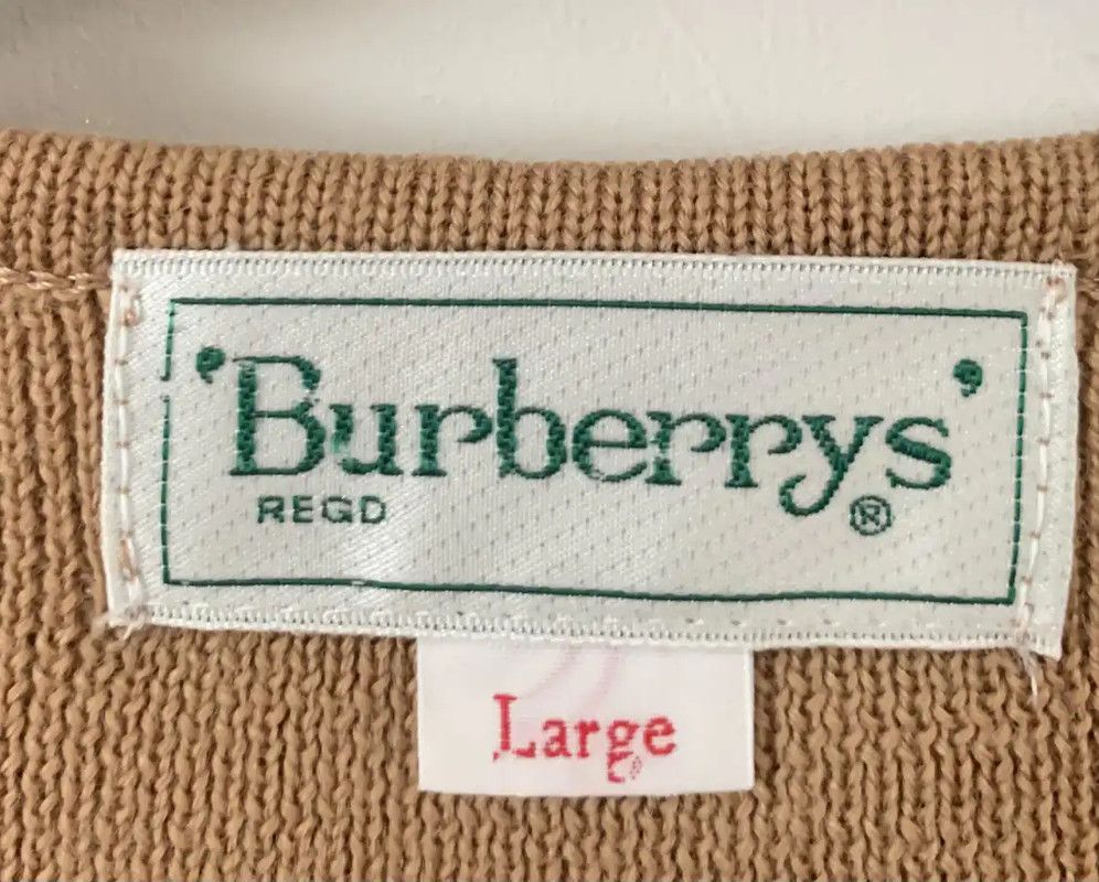 Burberry Burberry Beige Women's Knitted Vest Sweater Size M / US 6-8 / IT 42-44 - 3 Thumbnail