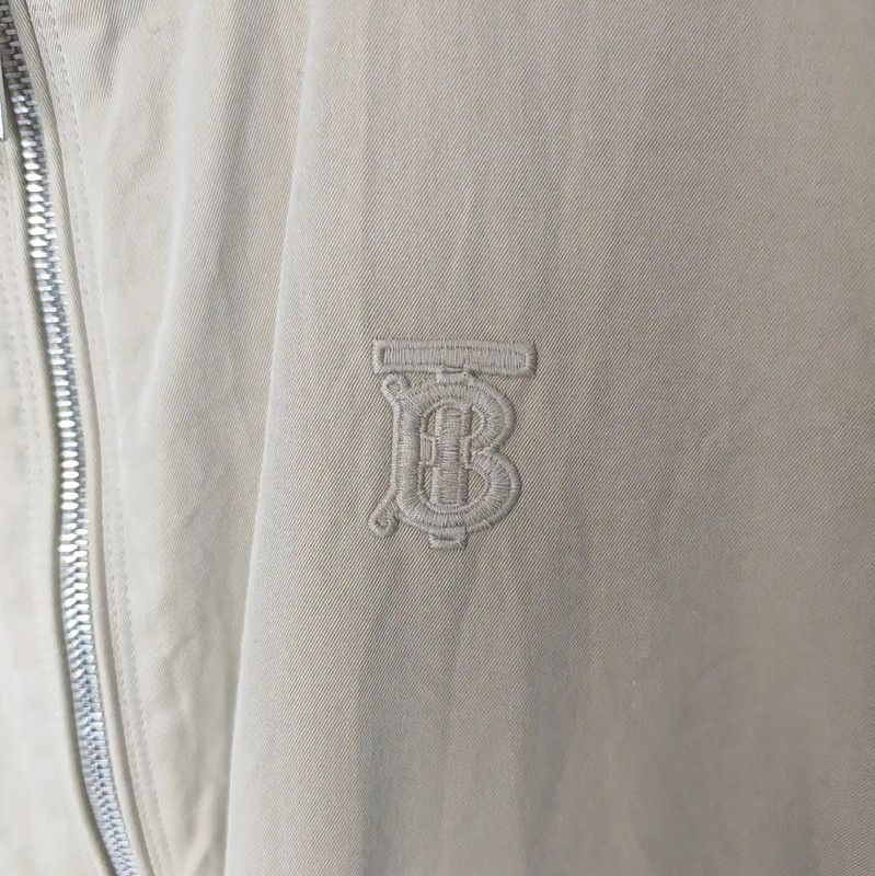 Burberry Burberry Women's Khaki Cotton Jacket for Spring Size L / US 10 / IT 46 - 2 Thumbnail