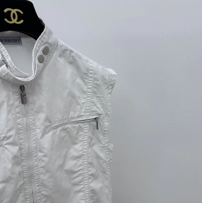 Burberry Burberry White Women's Shirt Size M Size M / US 6-8 / IT 42-44 - 3 Thumbnail