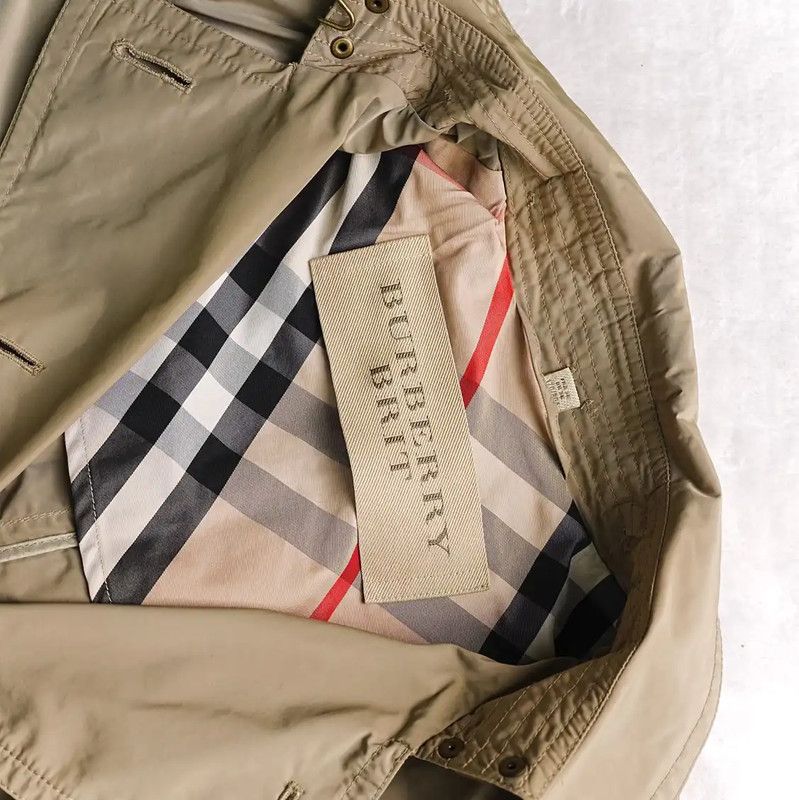 Burberry Burberry M Long Beige Cotton Trench Coat Size M / US 6-8 / IT 42-44 - 6 Thumbnail