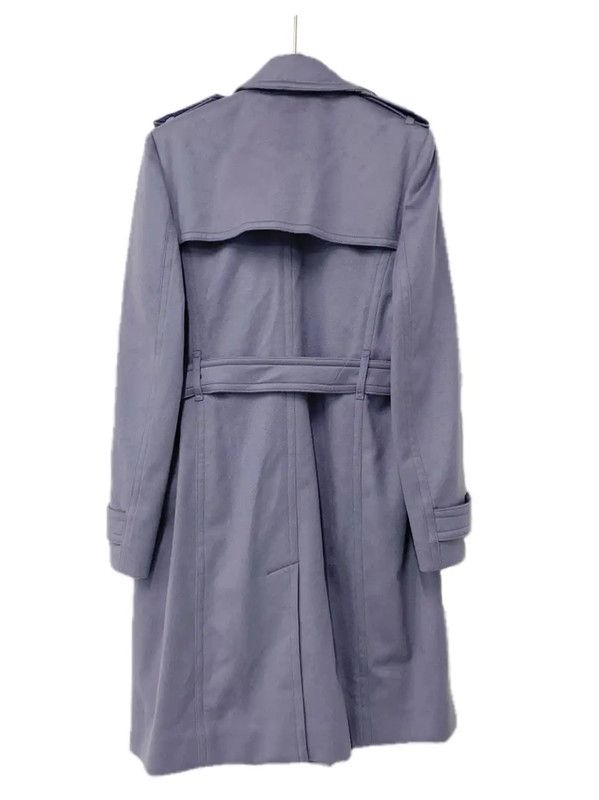 Burberry Burberry Women's Purple Wool Coat Size L / US 10 / IT 46 - 2 Thumbnail