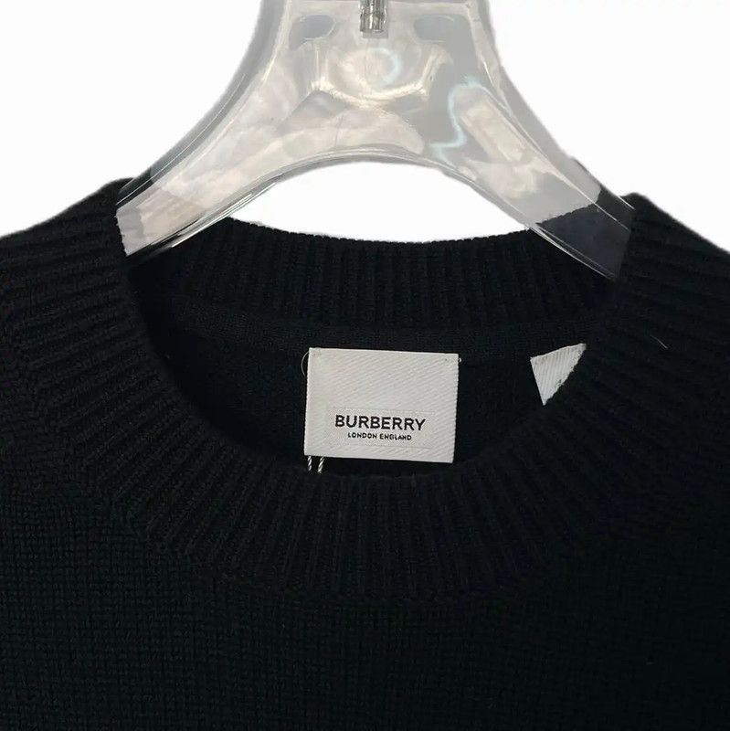 Burberry Burberry Black Wool Sweater with Deer Print Size XS / US 0-2 / IT 36-38 - 3 Thumbnail