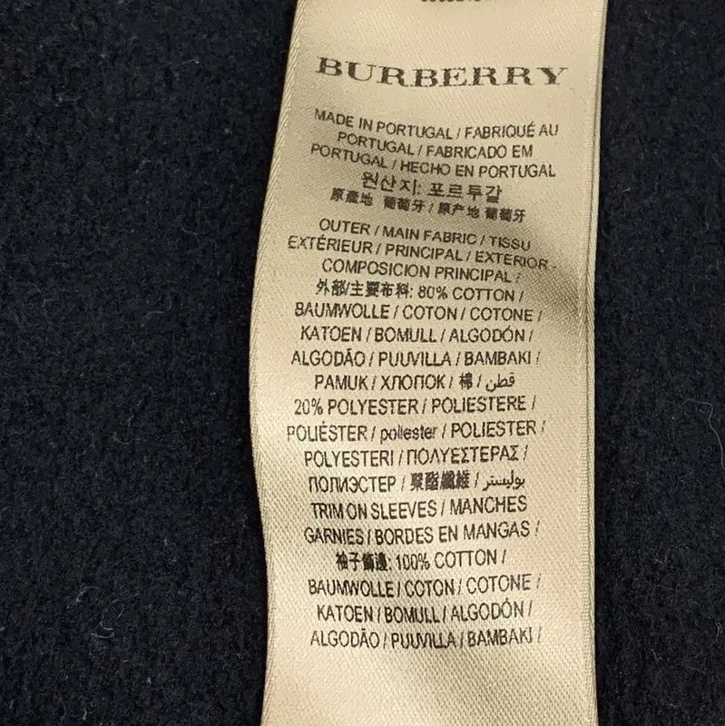 Burberry Burberry Black Cotton Women's Sweatshirt Size XS / US 0-2 / IT 36-38 - 6 Thumbnail