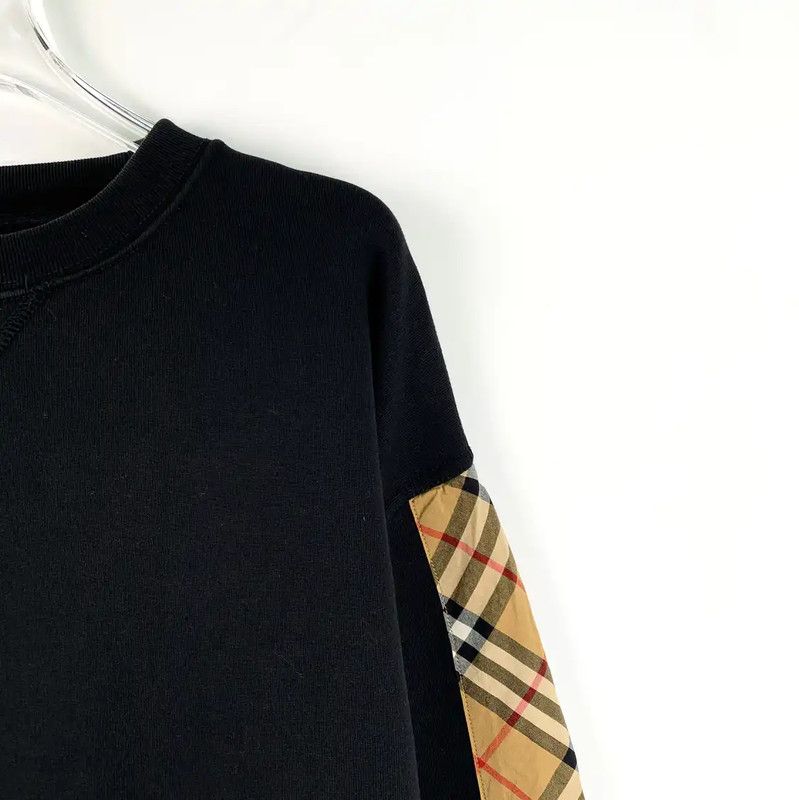 Burberry Burberry Black Cotton Women's Sweatshirt Size XS / US 0-2 / IT 36-38 - 3 Thumbnail