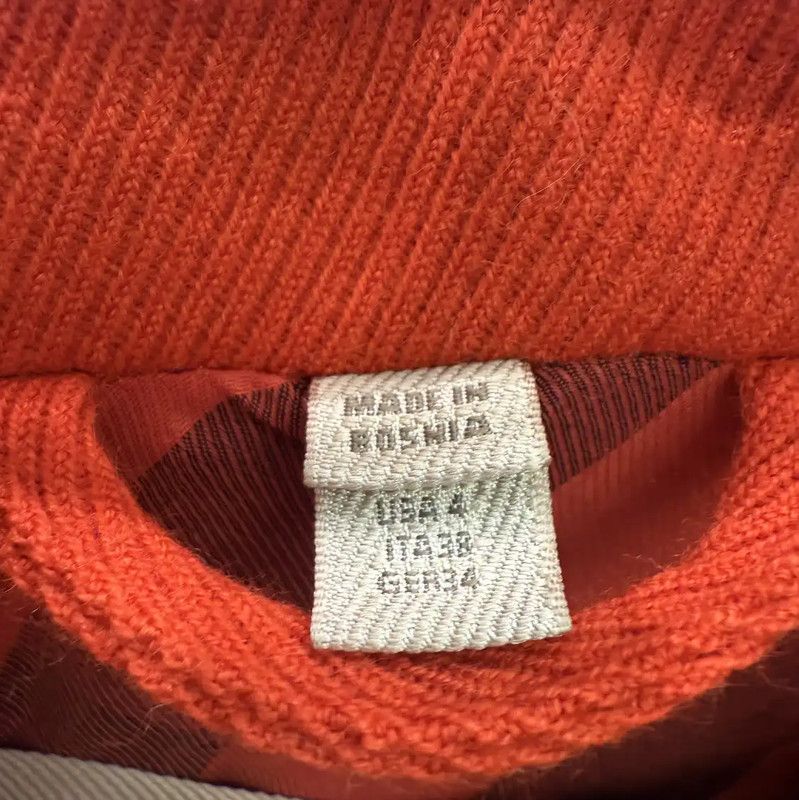 Burberry Burberry Red Wool Ladies Coat Size S Size S / US 4 / IT 40 - 6 Thumbnail