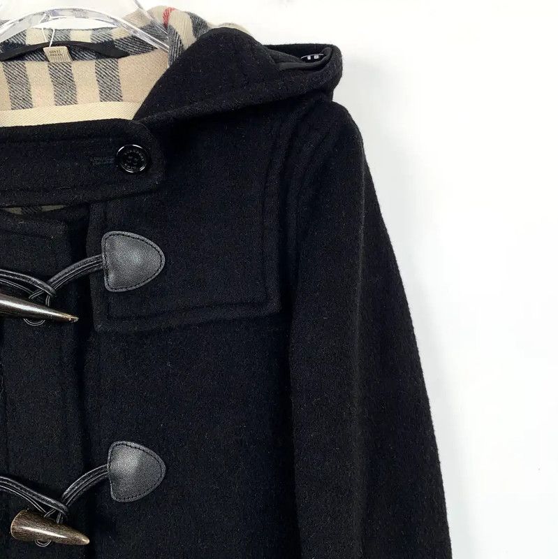 Burberry Burberry Women's Black Wool Duffle Coat Size XS / US 0-2 / IT 36-38 - 3 Thumbnail