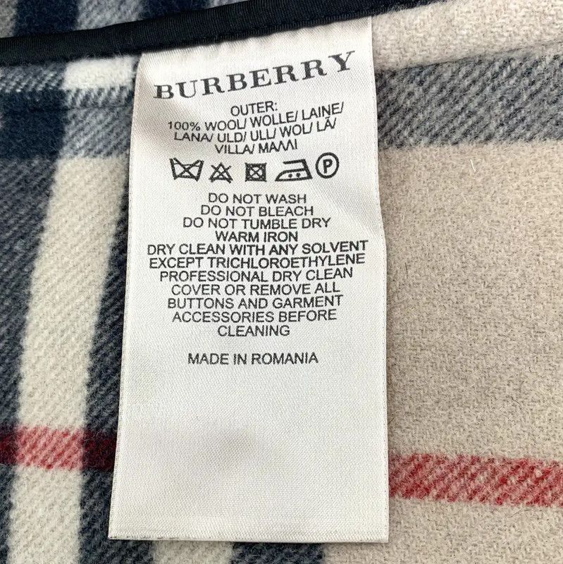 Burberry Burberry Women's Black Wool Duffle Coat Size XS / US 0-2 / IT 36-38 - 6 Thumbnail