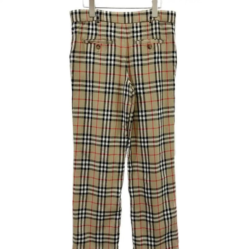 Burberry Burberry Khaki Cotton Women's Casual Pants Size 23" - 2 Thumbnail