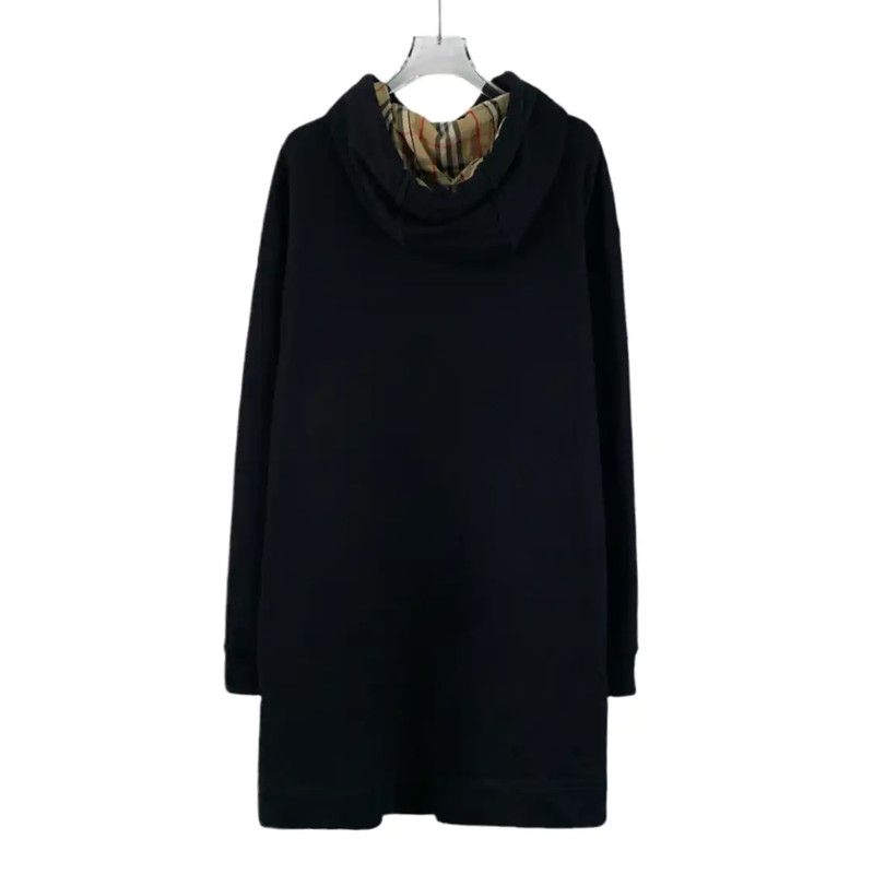 Burberry Burberry Black Cotton Women's Hoodie Size M / US 6-8 / IT 42-44 - 2 Thumbnail
