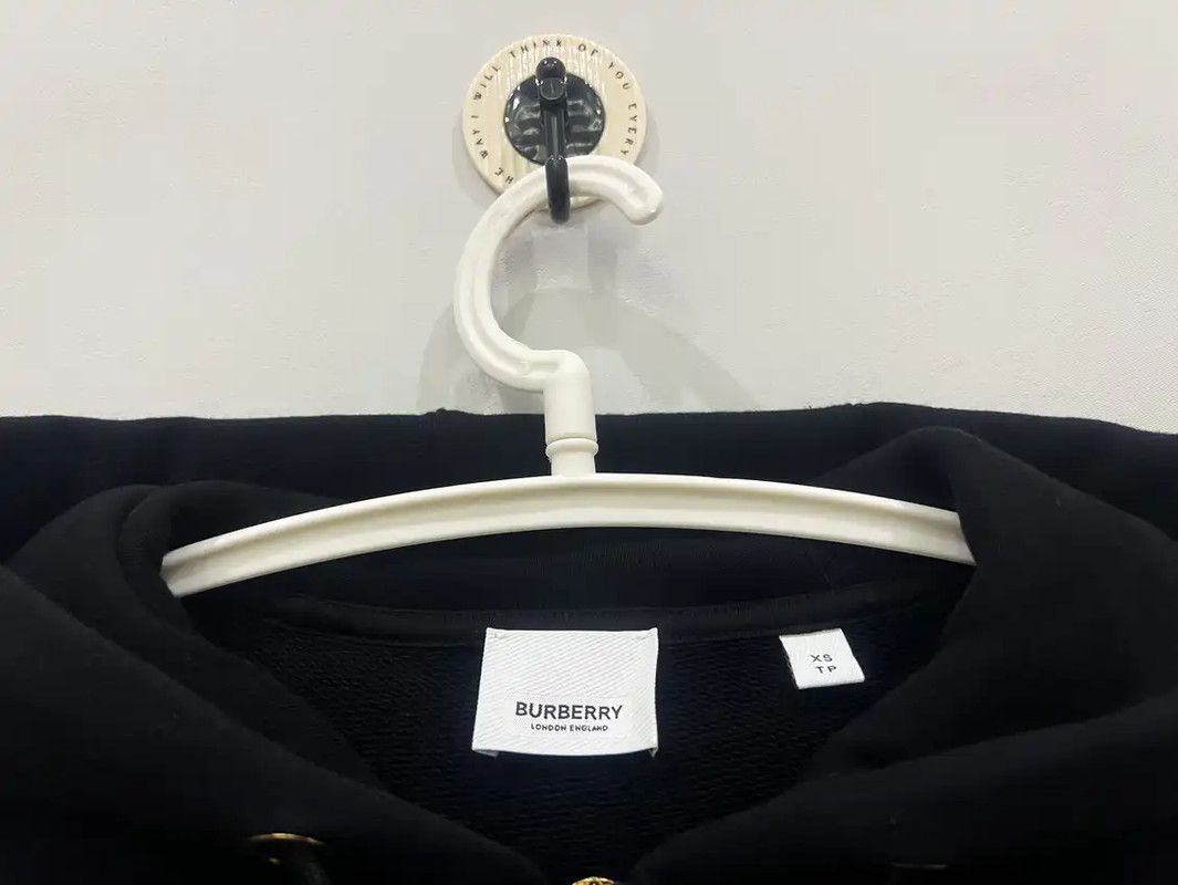 Burberry Burberry Black Cotton Women's Jacket Size XS / US 0-2 / IT 36-38 - 4 Thumbnail