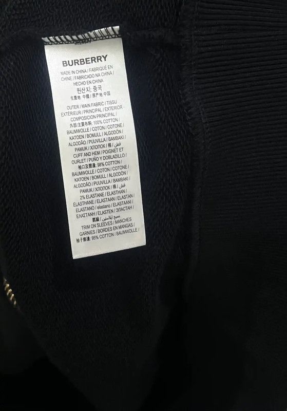 Burberry Burberry Black Cotton Women's Jacket Size XS / US 0-2 / IT 36-38 - 5 Thumbnail